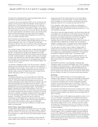 SC28L194A1A Datasheet Pagina 9