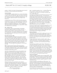 SC28L198A1BE Datasheet Pagina 8