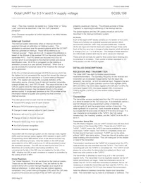 SC28L198A1BE Datasheet Pagina 9