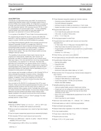 SC28L202A1DGG/G Datasheet Pagina 7