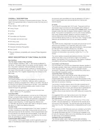 SC28L202A1DGG/G Datasheet Pagina 11