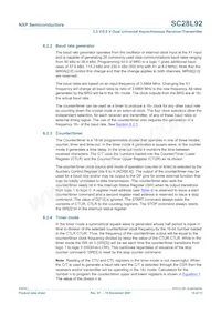 SC28L92A1BS Datasheet Page 15