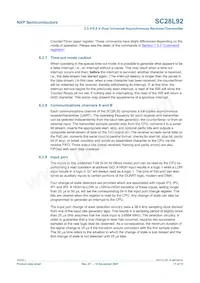 SC28L92A1BS Datasheet Page 17