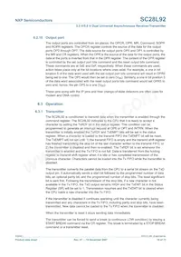 SC28L92A1BS Datasheet Page 18