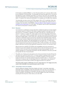 SC28L92A1BS Datasheet Page 19