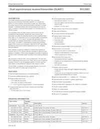 SCC2681AE1N40 Datasheet Page 2