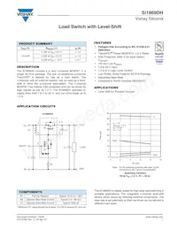 SI1869DH-T1-GE3 Datasheet Copertura