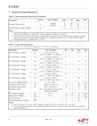 SI2493-D-FS Datasheet Pagina 4