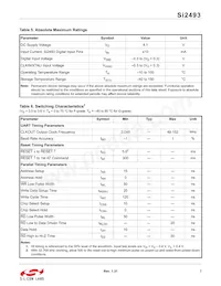 SI2493-D-FS Datasheet Page 7