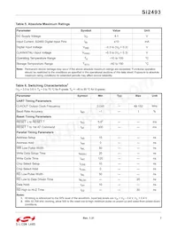 SI2493-D-FS Datasheet Pagina 7