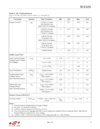 SI5326A-B-GM Datasheet Page 5