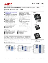 SI5350C-B06728-GM Datasheet Copertura