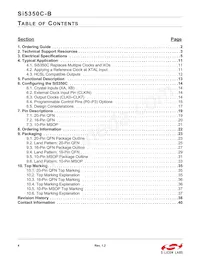 SI5350C-B06728-GM Datasheet Pagina 4