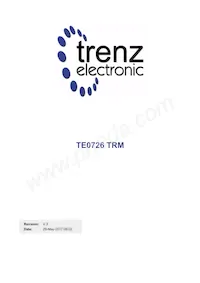 TE0726-03R Datenblatt Cover