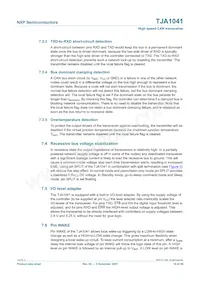 TJA1041T/VM Datasheet Pagina 10