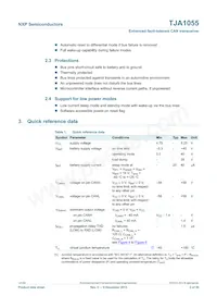 TJA1055T Datasheet Pagina 2