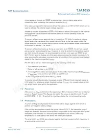 TJA1055T Datasheet Pagina 8