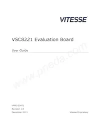 VSC8221EV數據表 封面
