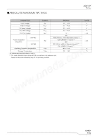 XC8107BD20ER-G Datenblatt Seite 5