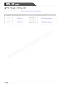 XC8107BD20ER-G Datasheet Page 22