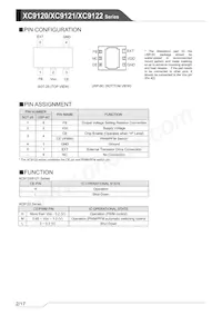 XC9122D091ER-G數據表 頁面 2