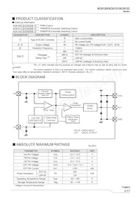 XC9122D091ER-G Datenblatt Seite 3