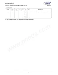 XR16M554IL48TR-F Datasheet Pagina 8