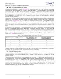 XR16M654IV80TR-F Datasheet Pagina 22