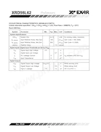 XRD98L62ACV-F Datasheet Pagina 6