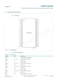 74ABT162244DGG Datasheet Pagina 3