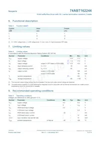 74ABT162244DGG Datenblatt Seite 5