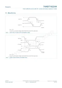 74ABT162244DGG Datasheet Page 8