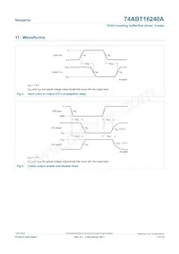 74ABT16240ADGG Datasheet Pagina 7