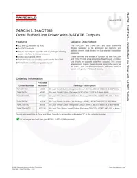 74AC541SJX Datasheet Pagina 2