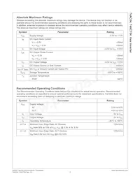 74ACT04MTCX Datasheet Pagina 3