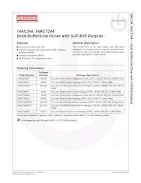 74ACT244SJX Datenblatt Seite 2
