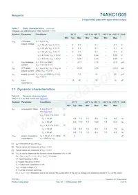 74AHC1G09GW-Q100H Datasheet Pagina 4