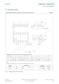 74AHCT00D Datasheet Pagina 7