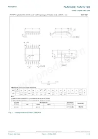 74AHCT08PW/AUJ Datasheet Pagina 8