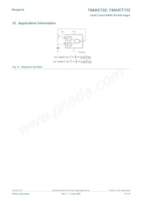 74AHCT132BQ Datasheet Pagina 10