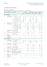 74AHCT132BQ-Q100X Datasheet Pagina 5