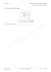 74AHCT132BQ-Q100X Datasheet Pagina 10