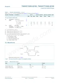 74AHCT1G86GW-Q100 Datasheet Pagina 6