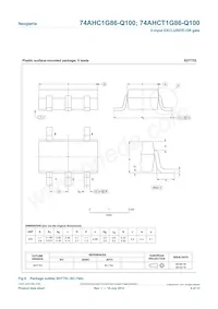 74AHCT1G86GW-Q100 Datasheet Pagina 9