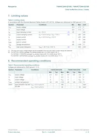 74AHCT244D-Q100 Datenblatt Seite 4