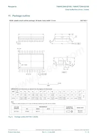 74AHCT244D-Q100 Datasheet Pagina 11