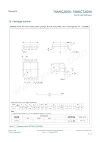 74AHCT2G08GD Datasheet Pagina 9