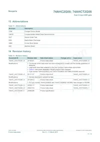 74AHCT2G08GD Datasheet Page 11