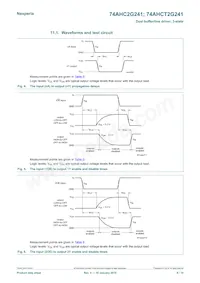 74AHCT2G241GD Datasheet Pagina 8