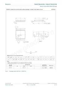 74AHCT86BQ-Q100X Datasheet Pagina 10